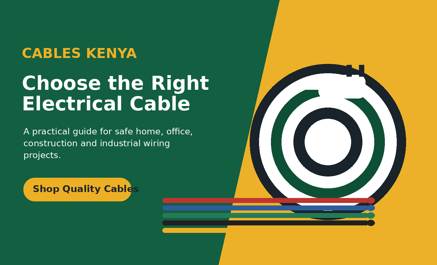 HOW TO CHOOSE THE RIGHT ELECTRICAL CABLES IN KENYA